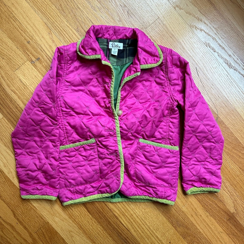 Lilly Pulitzer quilted jacket